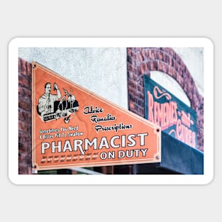 Pharmacist on Duty Sticker